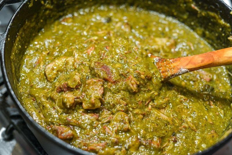 Smoky Chile Verde with Chipotle Peppers