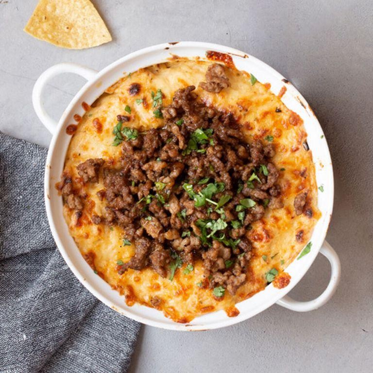 Smoky Chipotle Queso Flameado