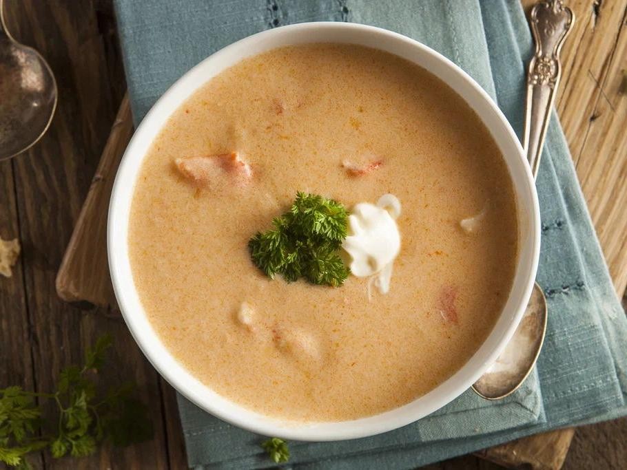 Smoky Lobster Bisque with Paprika