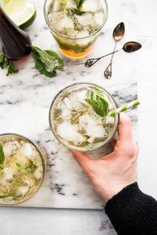 Smoky Maple Mint Julep