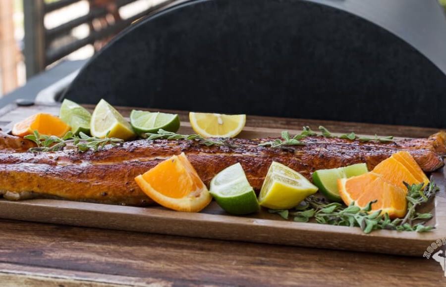 Smoky Paprika Grilled Trout