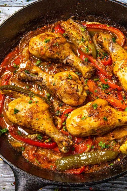 Smoky Paprika Saucy Chicken Drumsticks