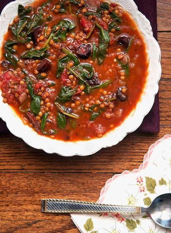 Smoky Tomato and Lentil Vita Mix Soup