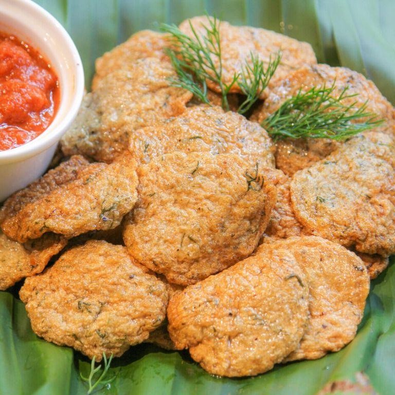 Snakehead Fish Cakes with Fresh Herbs