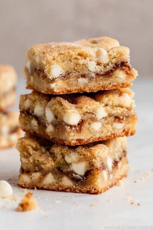 Snickerdoodle Blondies