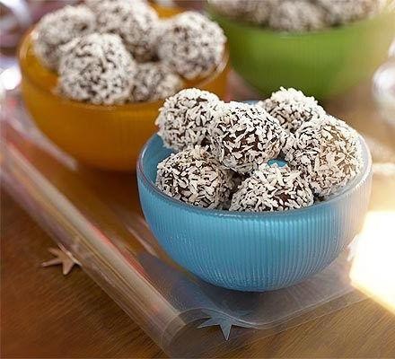 Snowball Coconut Truffles