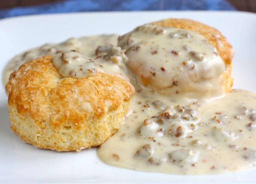 Southern-Style Buttermilk Biscuits and Gravy