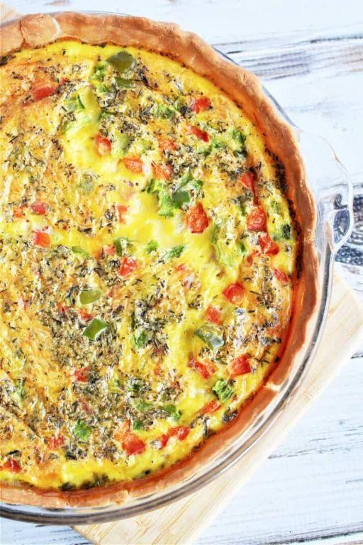 Southwest Chicken Quiche
