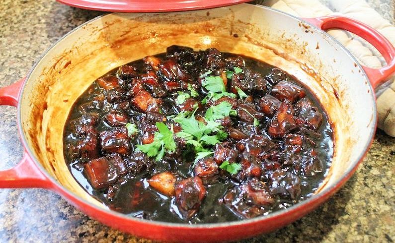 Soy-Ginger Braised Pork Belly