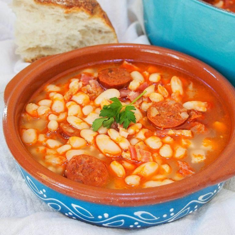 Spanish Fabada (Hearty Bean Stew)