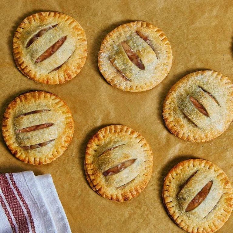 Spiced Apple Hand Pies with Vanilla Glaze