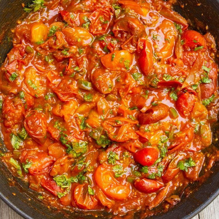 Spiced Cherry Tomato Ketchup
