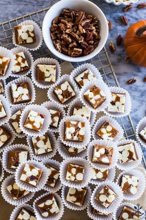 Spiced Pecan Caramels