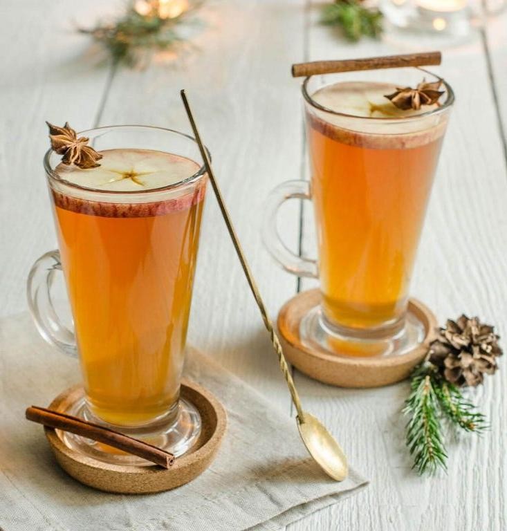 Spiced Winter Jack Hot Toddy