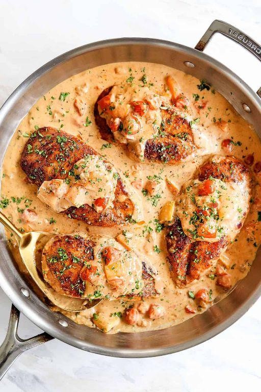 Spicy Cajun Airline Chicken Breast