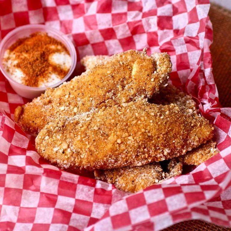 Spicy Cajun Baked Chicken Tenders