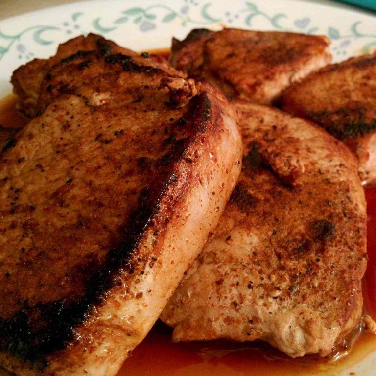 Spicy Cajun One Pan Pork Chops
