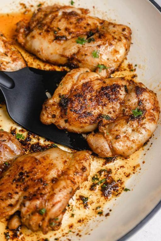 Spicy Cajun Pressure Cooked Chicken Thighs
