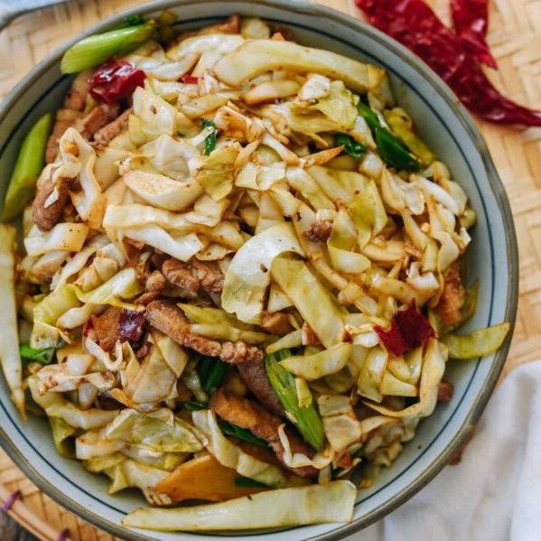 Spicy Canned Cabbage Stir-Fry