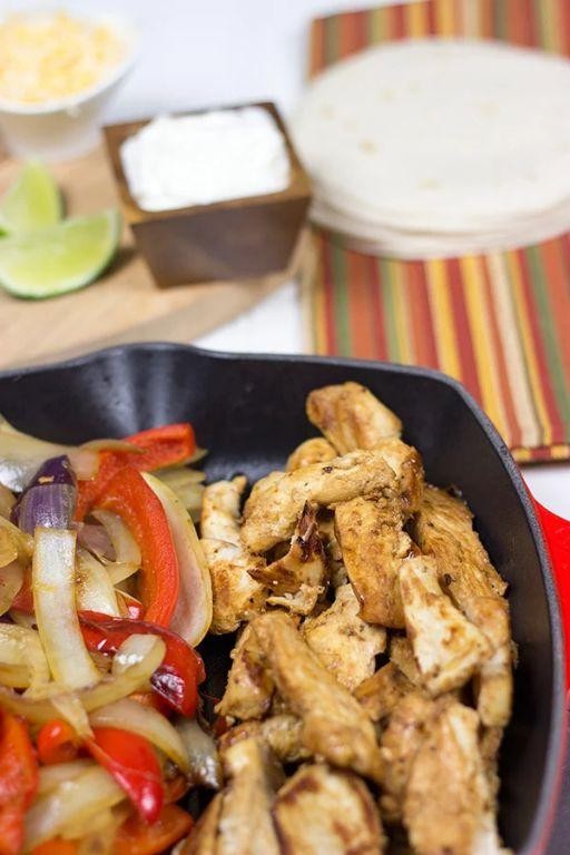 Spicy Chicken Chilis Fajitas