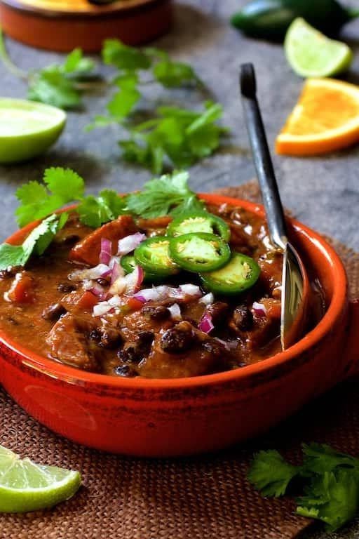 Spicy Feijoada with Chorizo and Jalapeños