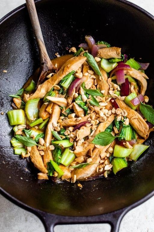 Spicy Garlic Ginger Chicken Stir-Fry