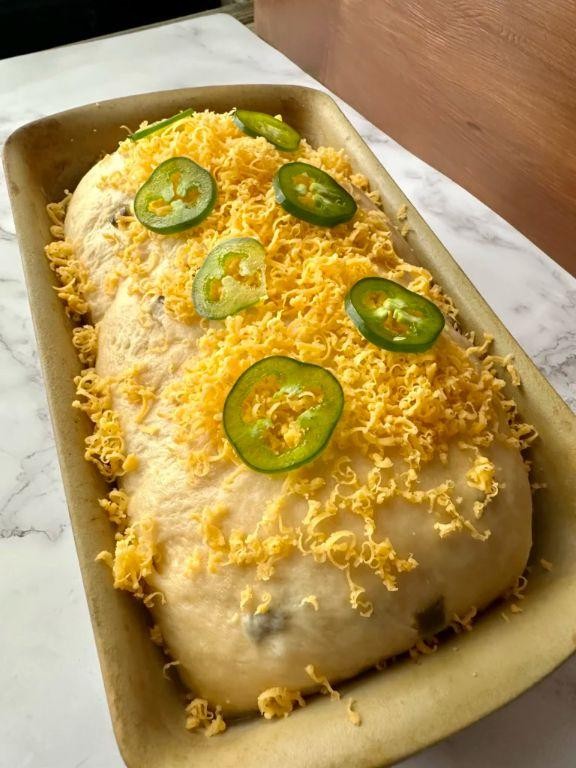 Spicy Jalapeño Potato Bread