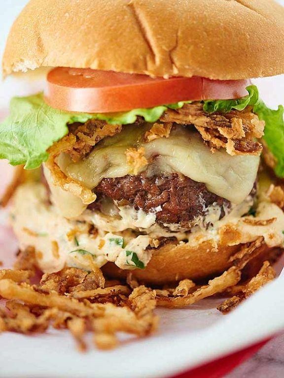 Spicy Jalapeño and Pepper Jack Stuffed Burgers
