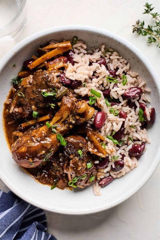 Spicy Jerk Stew Chicken
