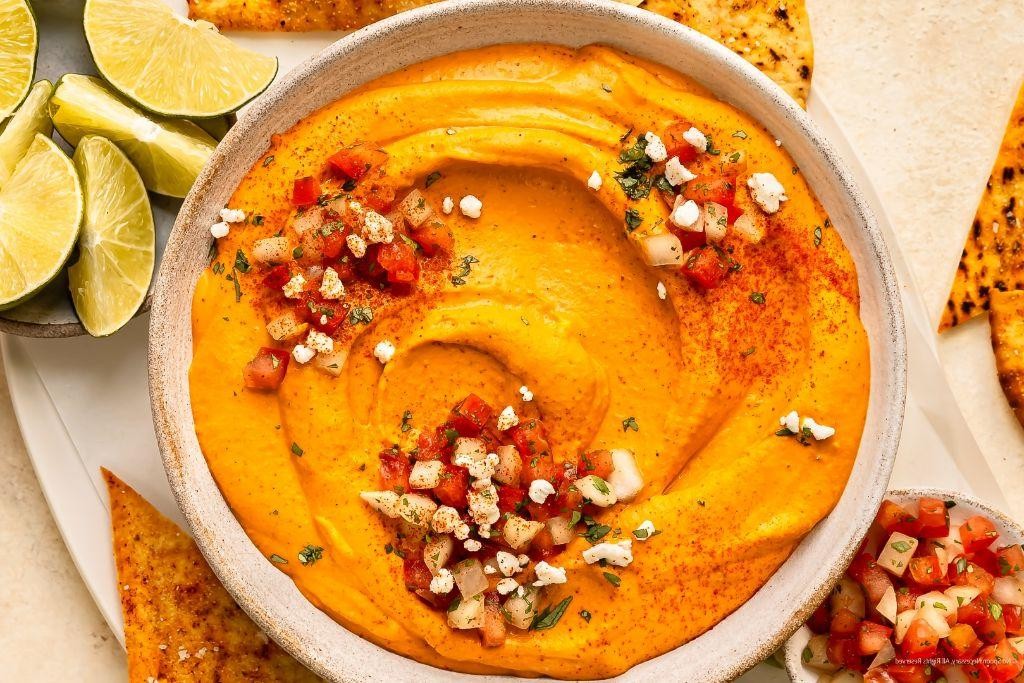 Spicy Lemon Drop Pepper Hummus