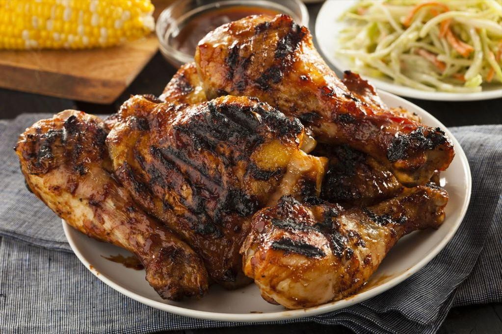 Spicy Mango Habanero Chicken Thighs
