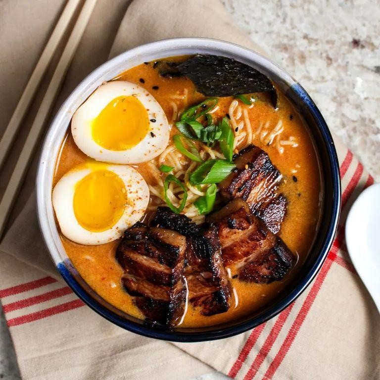 Spicy Miso Ramen with Pork Belly