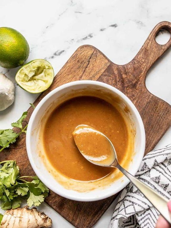 Spicy Peanut Lime Dressing