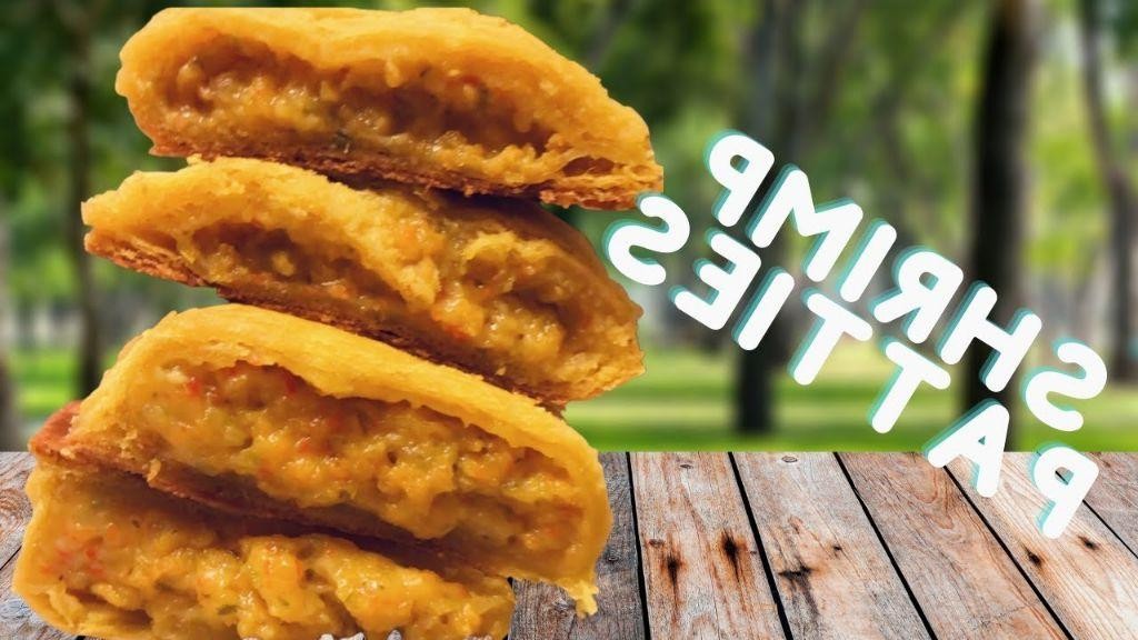 Spicy Shrimp and Cheese Jamaican Patty