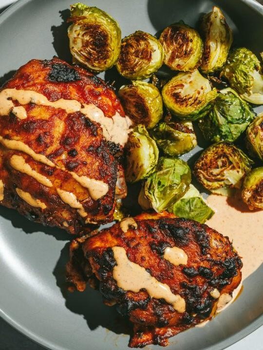 Spicy Sriracha Lime Chicken Thighs