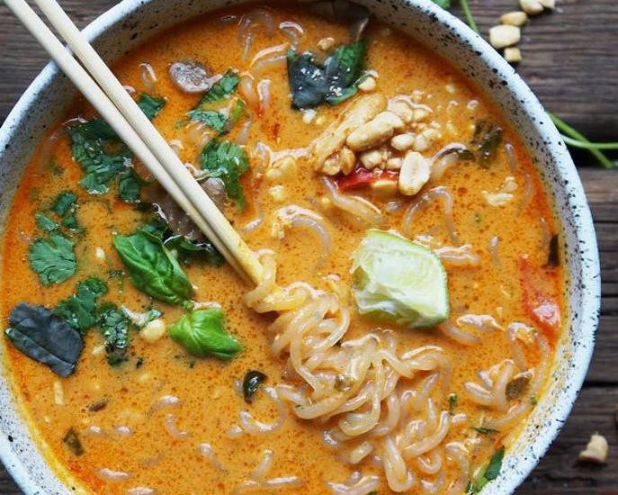 Spicy Thai Peanut Miracle Noodles