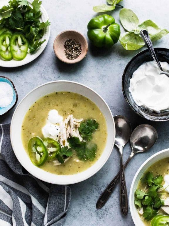 Spicy Tomatillo Soup