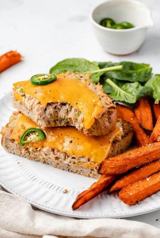 Spicy Tuna Melt Panini with Jalapeños