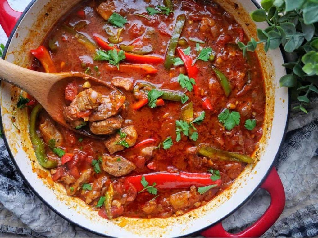 Spicy Veal Piccata with Red Pepper Flakes