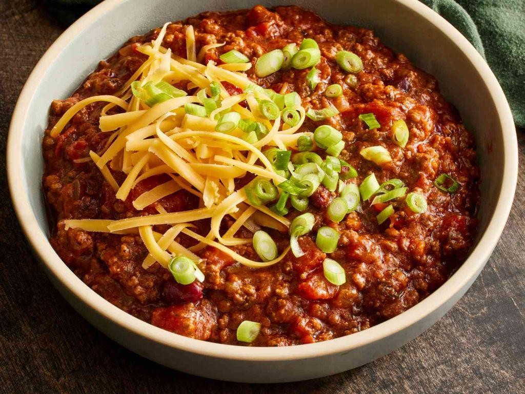 Spicy chili con carne