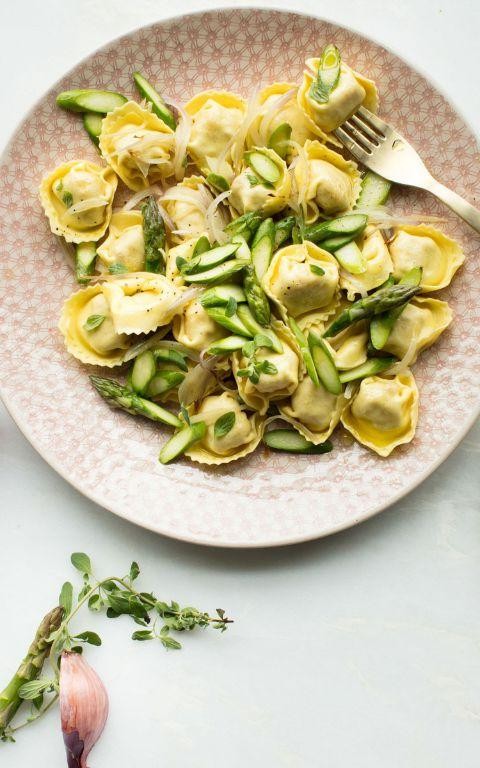 Spinach and Ricotta Stuffed Tortellini
