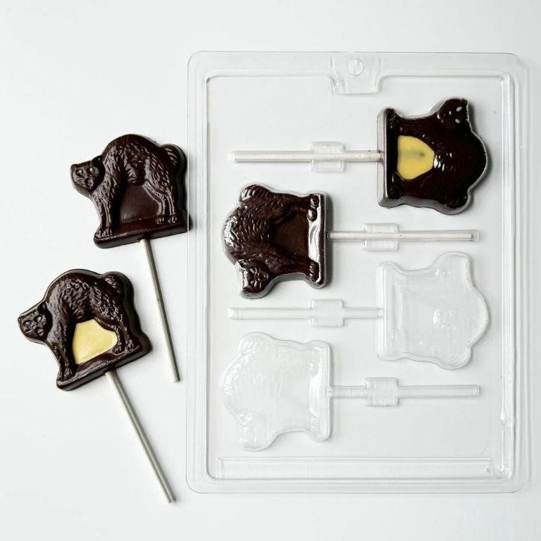 Spooky Halloween Candy Mold Lollipops