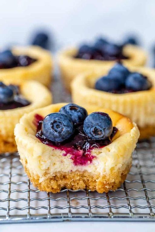 Stevia-Sweetened Cheesecake Bites