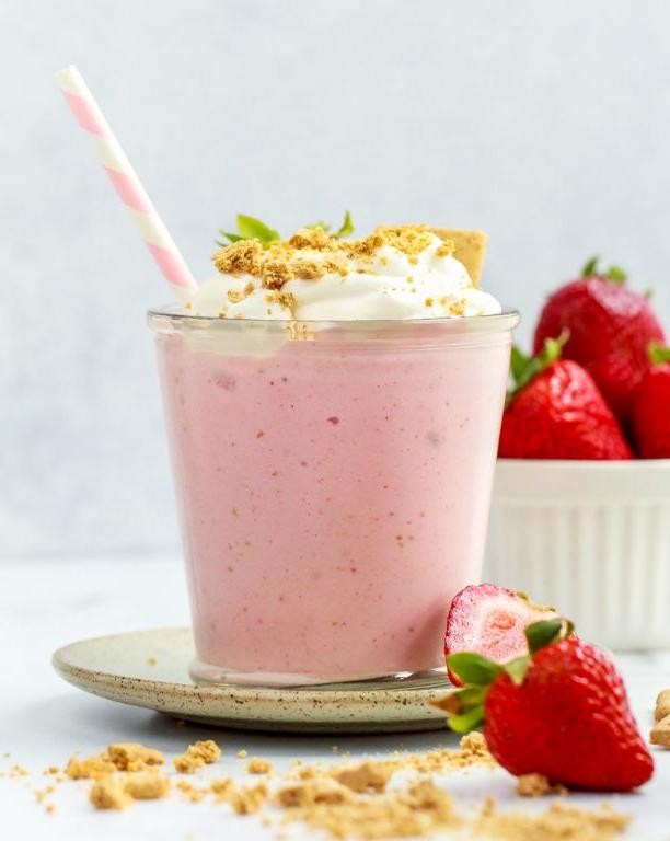 Strawberry Cheesecake Protein Shake