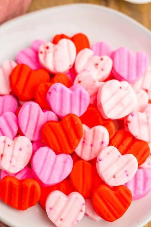 Strawberry Cream Cheese Candy Mold Sweets