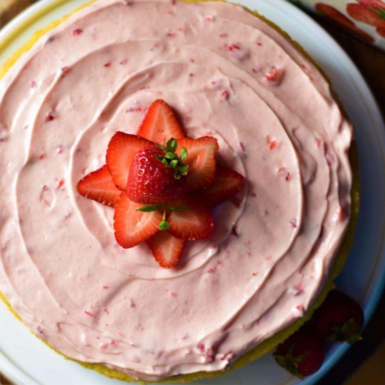 Strawberry Cream Cheese Frosting