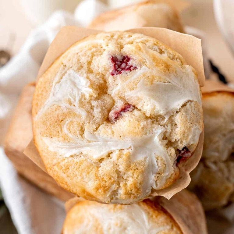 Strawberry Cream Cheese Muffins
