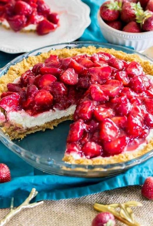 Strawberry Cream Cheese Pie