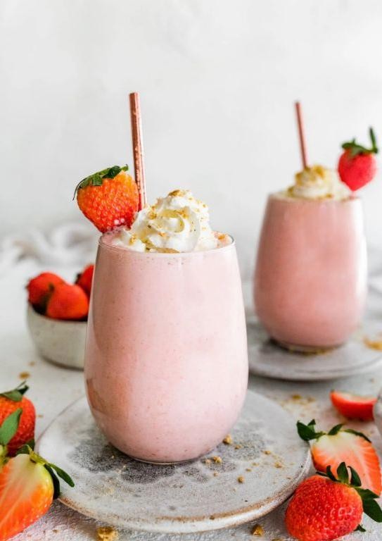 Strawberry Cream Cheese Smoothie