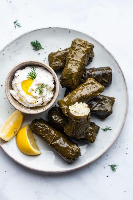 Stuffed Grape Leaves (Dolmas)